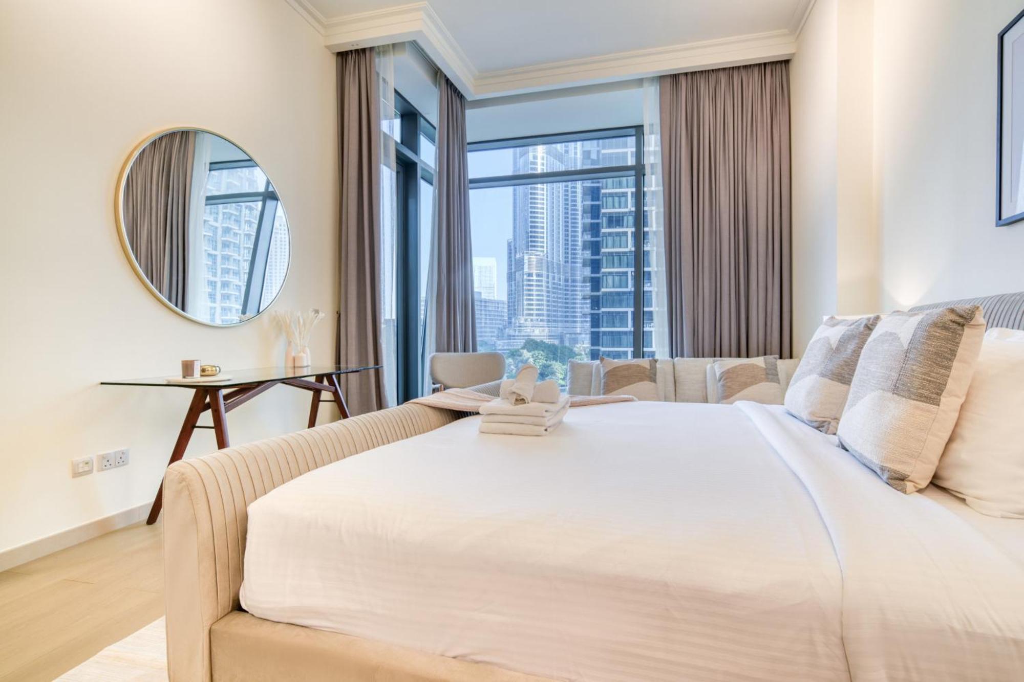 Burj Vista, Downtown Dubai - Burj Khalifa View - Mint Stay Zewnętrze zdjęcie