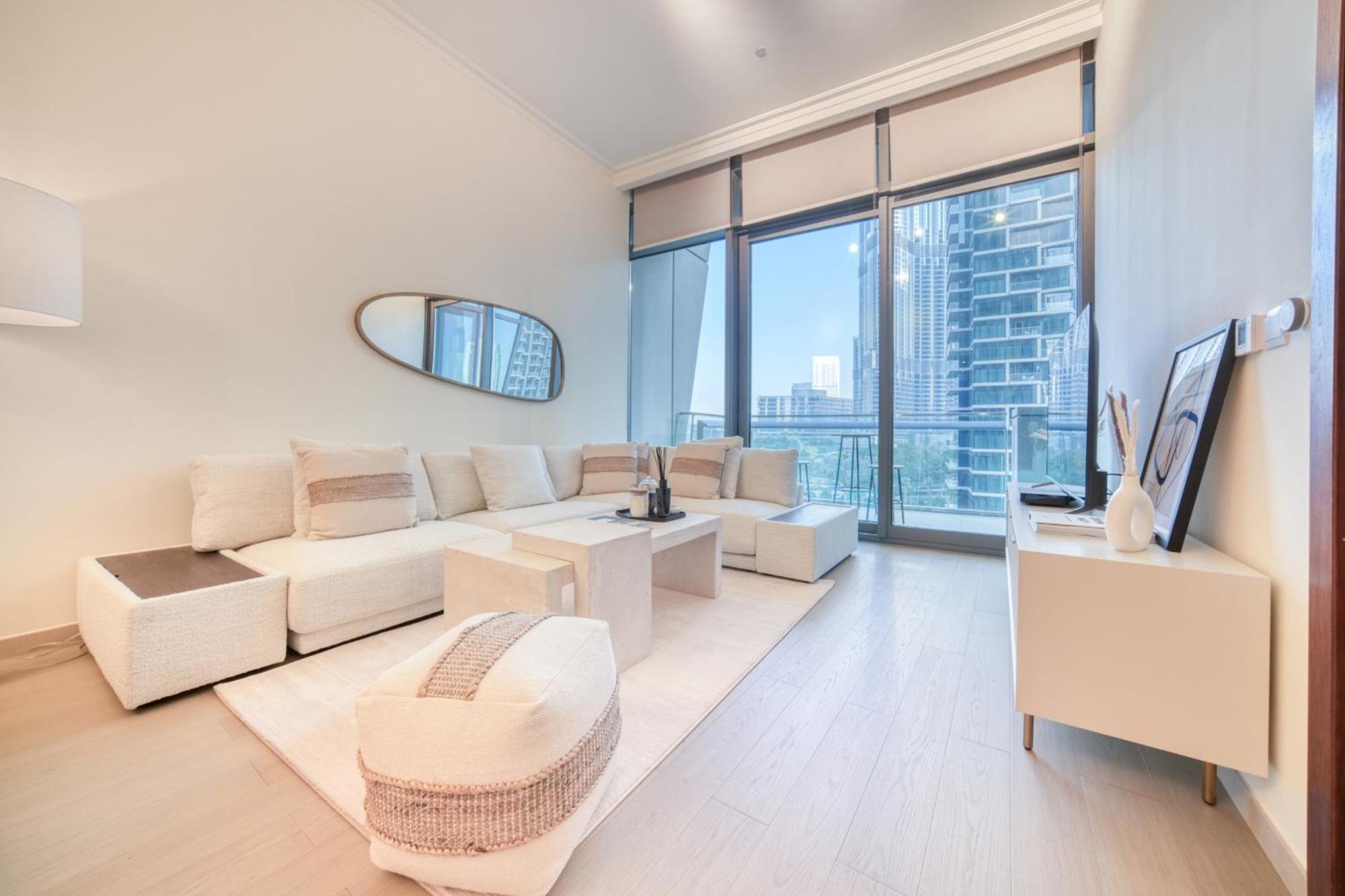Burj Vista, Downtown Dubai - Burj Khalifa View - Mint Stay Zewnętrze zdjęcie